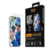 Стъклен протектор PanzerGlass Ultra-Wide Fit w. FASTFIT IN-A-BOX за Apple iPhone 18 Pro/17 Pro, прозрачен на супер цени