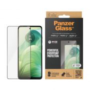 Стъклен протектор PanzerGlass UWF за Motorola Moto G04/G24/G24 Power, прозрачен/черен на супер цени