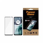Стъклен протектор PanzerGlass Case Friendly за Motorola Moto G62, прозрачен/черен на супер цени