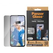 Стъклен протектор PanzerGlass Privacy Re:fresh за Samsung Galaxy A35, прозрачен/черен на супер цени