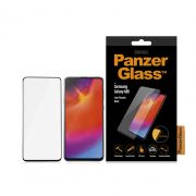 Стъклен протектор PanzerGlass за Samsung Galaxy A80, прозрачен/черен на супер цени