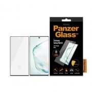 Стъклен протектор PanzerGlass CaseFriendly за Samsung Galaxy Note 10, прозрачен/черен на супер цени