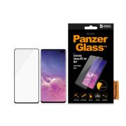 Стъклен протектор PanzerGlass CaseFriendly за Samsung Galaxy S10 Lite, прозрачен/черен на супер цени