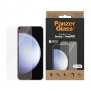 Стъклен протектор PanzerGlass CaseFriendly за Samsung Galaxy S23 FE, прозрачен на супер цени