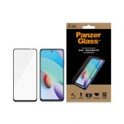 Стъклен протектор PanzerGlass CaseFriendly за Xiaomi Redmi 10 4G/10 5G/11 4G, прозрачен/черен на супер цени