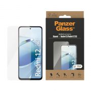 Стъклен протектор PanzerGlass за Xiaomi Redmi 12/12 5G, прозрачен на супер цени