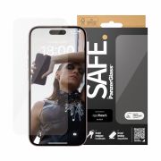Стъклен протектор SAFE UWF за Apple iPhone 15, прозрачен на супер цени