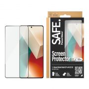 Стъклен протектор SAFE UWF за Xiaomi Redmi Note 13 5G/13 Pro 4G, прозрачен/черен на супер цени