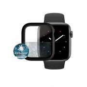 Стъклен протектор за часовник със силиконова рамка  PanzerGlass Full Body за Apple Watch Series 4/5/6/SE, 44 mm на супер цени