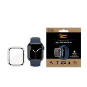 Стъклен протектор за часовник със силиконова рамка PanzerGlass Full Body за Apple Watch Series 7/8, 45 mm на супер цени