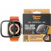 Стъклен протектор за часовник със силиконова рамка PanzerGlass FullBody за Apple Watch Ultra/Ultra 2, 49mm на супер цени