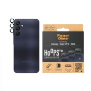 Стъклен протектор за камера PanzerGlass Hoops за Samsung Galaxy A25, прозрачен/черен на супер цени