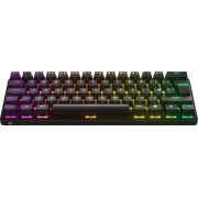 Безжична геймърска клавиатура SteelSeries Apex Pro Mini, черен на супер цени