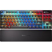 Безжична геймърскa клавиатура SteelSeries Apex Pro TKL Gen3, черен на супер цени