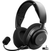 Безжични геймърски слушалки SteelSeries Arctis Nova 3, черен на супер цени