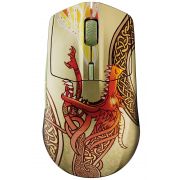 Безжична геймърска мишка SteelSeries CS2 Dragon Lore Edition, златист/червен на супер цени