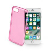 Гръб Cellular Line Style за iPhone SE 2020/8/7, розов на супер цени