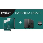 NAS устройство Synology DiskStation DS225+ 2x6TB на супер цени