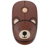 Безжична мишка Tellur Kids Bear, кафяв на супер цени