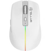 Безжична мишка Tellur Silent Click, бял на супер цени