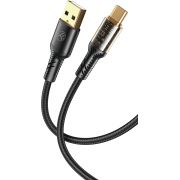 Кабел Tellur Transparent Series USB към USB Type-C на супер цени