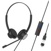 Слушалки Tellur Voice 320, черен на супер цени