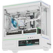 Компютърна кутия Thermalright TL-M10W VISION, бял на супер цени