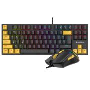 Гейминг комплект Tracer GAMEZONE HORNET87 USB, черен на супер цени