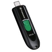 Флаш памет 64GB Transcend Pen Drive, черен на супер цени