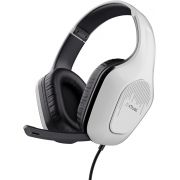 Геймърски слушалки Trust GXT 415 Zirox, бял на супер цени