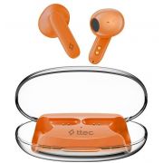 Безжични слушалки ttec AirBeat Glace TWS, оранжев на супер цени