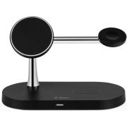 Безжично зарядно ttec AirCharger Quattro M 15W, черен на супер цени