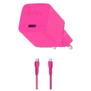 Зарядно устройство ttec SmartCharger 20W, розов на супер цени