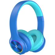 Безжични детски слушалки ttec SoundBuddy Funled, син на супер цени