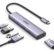 Докинг станция Ugreen CM478 5-in-1 USB-C на супер цени