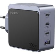 Зарядно устройство Ugreen X565 Nexode Air 100W, черен на супер цени