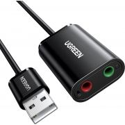 Адаптер Ugreen US205 USB към 3.5 мм жак на супер цени