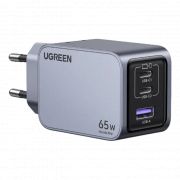Зарядно устройство Ugreen X755 65W, сив на супер цени