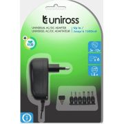 Универсално зарядно устройство Uniross USMPS004EU 18W, черен на супер цени