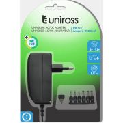 Универсално зарядно устройство Uniross USMPS005EU 27W, черен на супер цени