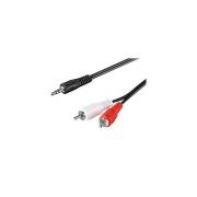 Кабел Roline RCA към 3.5 мм жак на супер цени