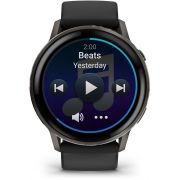 Смарт часовник Garmin Venu 4, 45 мм, черен на супер цени