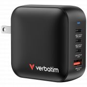 Зарядно устройство Verbatim Mini GaN 100W, черен на супер цени