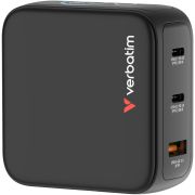 Зарядно устройство Verbatim Mini GaN Charger 100W, черен на супер цени