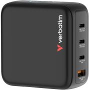Зарядно устройство Verbatim Mini GaN Charger 140W, черен на супер цени