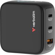 Зарядно устройство Verbatim Mini GaN Charger 65W, черен на супер цени