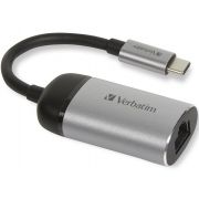 Адаптер  Verbatim USB Type-C към RJ-45 на супер цени