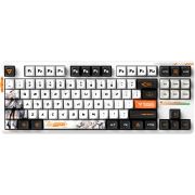 Безжична геймърска клавиатура VGN V87 Pro, бял на супер цени