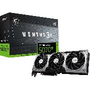 Видео карта MSI GeForce RTX 5070 Ti 16GB VENTUS 3X OC DLSS 4 на супер цени