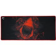 Подложка за мишка White Shark SKYWALKER XL, черен/червен на супер цени